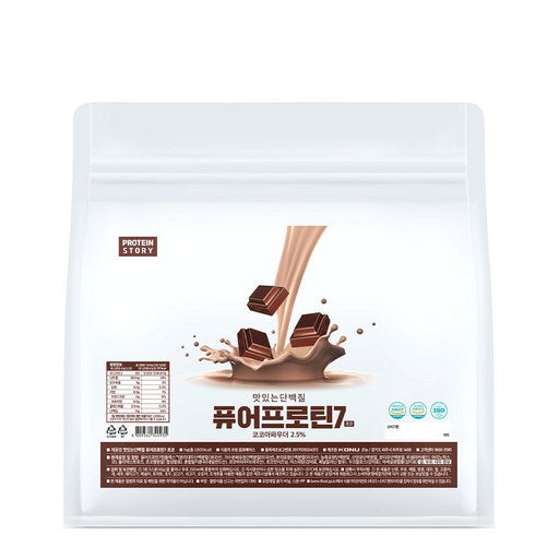 Peutinseutori Tasty Protein Pyueopeutin Choko , 1 kg, 1 Pack (프틴스토리 퓨어프틴 초코)
