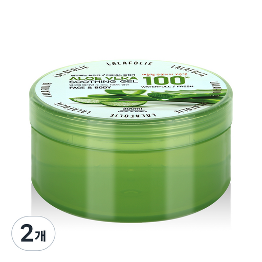 Rarapolri Albera Sudingjel , 300 ml, 2 Pack (라라폴리 알베라 수딩젤)