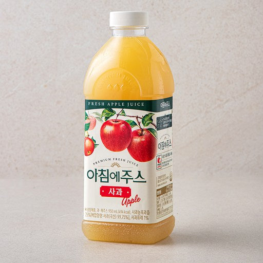 Seoul Milk Morning Juseu Apple , 950 ml, 1 Pack (주스)