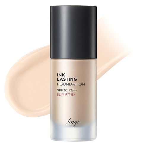 The Face Shop Ingkeuraeseuting Foundation Seulrimpit Ekseu 30 ml, 1 Pack , V 201 Aepeurikotbeji (더페이스샵 잉크래스팅 파운데이션 슬림핏 이엑스 30ml, 1개, V201 애프리콧베이지)