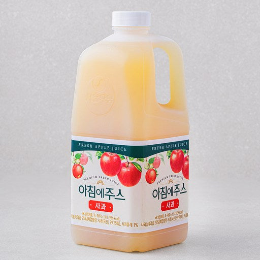 Morning Juseu Apple Juseu , 1.8 L, 1 Pack (주스)