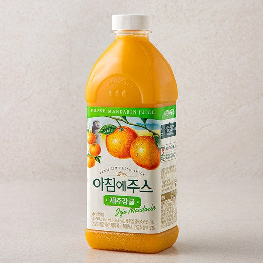 Seoul Milk Morning Juseu Jeju Persimmon Mandarin , 950 ml, 1 Pack (주스)