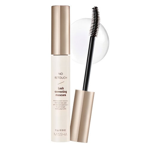 Missha No L Chi Bojeong Mascara 9.5 g, Tumyeong , 1 Pack (미샤 노 리터치 보정 마스카라 9.5g, 투명, 1개)
