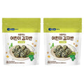 Bebekuk Cheoeum Meok Kids Gimjaban , Original , 25 g, 2 Pack (베베쿡 처음 먹 김자반)