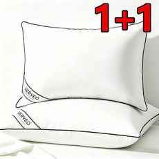 VERVEO Gomil Kwaejeok Hotel Be Pack , 2 Pack , Huinsaek , 50×70 cm, 2 Pack (VERVEO 고밀도 쾌적도 호텔 베개, 2개, 흰색, 50×70cm, 2개)