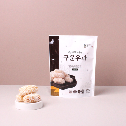 Onmidang Gireum 0% Glutinous Rice Guunyu ( Stick ) 100 g, 1 Pack (온미당 기름 구운유)