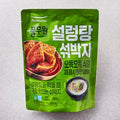 Pulmuone Seolreongtang Seokbakji , 450 g, 1 Pack (풀무원 설렁탕 섞박지, 450g, 1개)