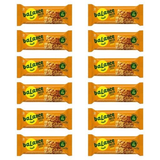 CJ Baelreonseumil Peutinba Pineot Butter , 34 g, 12 Pack (밸런스밀 프틴바 피넛)