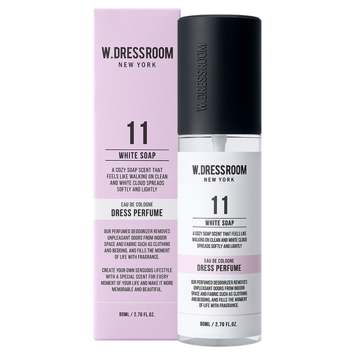 Deobeulyudeureseurum Deureseupeopyum , 11 Beon Hwateusop , 80 ml, 1 Pack (더블유드레스룸 드레스퍼퓸 번 화트솝)