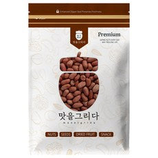 Flavor Geurida Bokeum Alttangkong , 1 kg, 1 Pack (맛을그리다 볶음 알땅콩, 1kg, 1개)