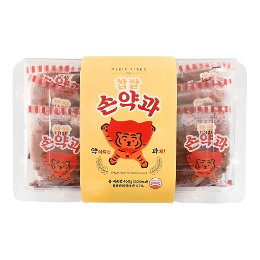 Mujiktageo Glutinous Rice Sonyak 9 p, 450 g, 1 Pack (무직타거 손약)