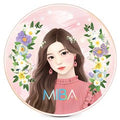 Miba King Cushion Foundation Sijeun 2 25 g, 21 Hohwasa Skin , 1 Pack (미바 왕쿠션 파운데이션 시즌2 25g, 21호화사한 피부, 1개)