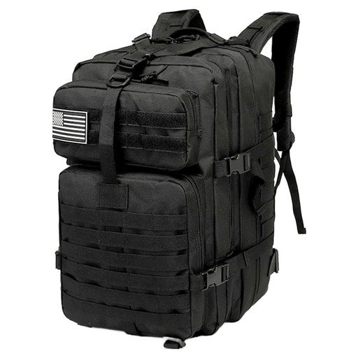 ROJI Large Size Deungsan Kaemping Baek Pack 45 L, Black (등산 캠핑 백)
