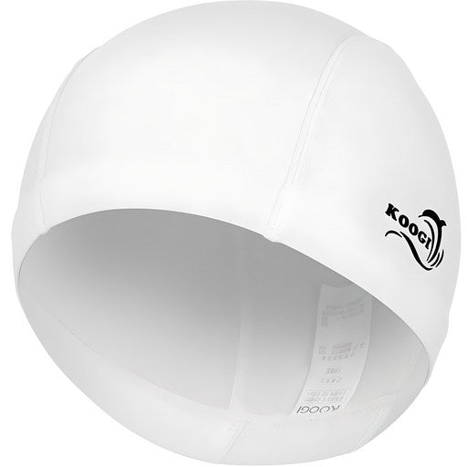 Kugieodeubenchyeo Adongyong Seupan Suyeongmoja KA-ZC 002, White , 1 Pack (쿠기어드벤쳐 아동용 스판 수영모자)