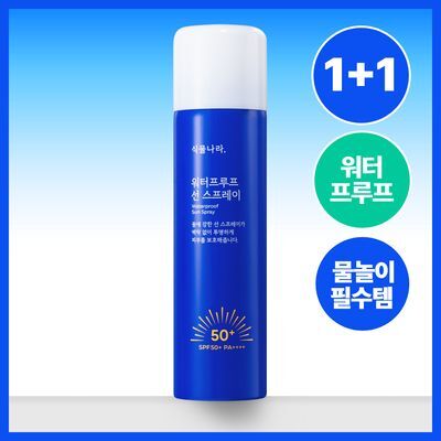 Strong Chadan Sikmulnara Woteopeurupeu / Al Cooling Seon Seupeure 100 ml ( Danpum /1+1/ Teuripeulgihoek ) ([강력차단]식물나라 워터프루프/알로에쿨링 선 스프레이 100ml (단품/1+1/트리플기획))
