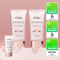 Saenggi Tone Up / Seuweteupeurupeu d'Alba Pink Tone Up Sunscreen Dyuo Gihoek (50 ml+50 ml) ([생기톤업/스웨트프루프] 달바 핑크 톤업 선크림 듀오 기획 (50ml+50ml))