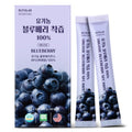 Byutikkeuraep NFC Organic Blueberry Chakjeup 100% Juseu Stick Wonaek , 200 g, 1 Box (뷰티끄랩 착즙 주스 원액)