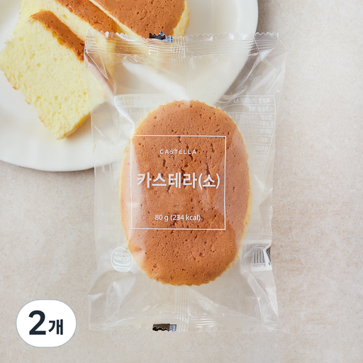 Shilla Bakery Kaseutera So , 80 g, 2 Pack (카스테라 소)