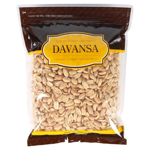 Dabansa Twigimttangkong , 1 kg, 1 Pack (다반사 튀김땅콩, 1kg, 1개)