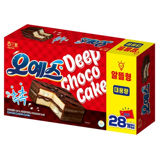 Haitai Je Oyeseu 28 p, 840 g, 1 Pack (제 오예스)
