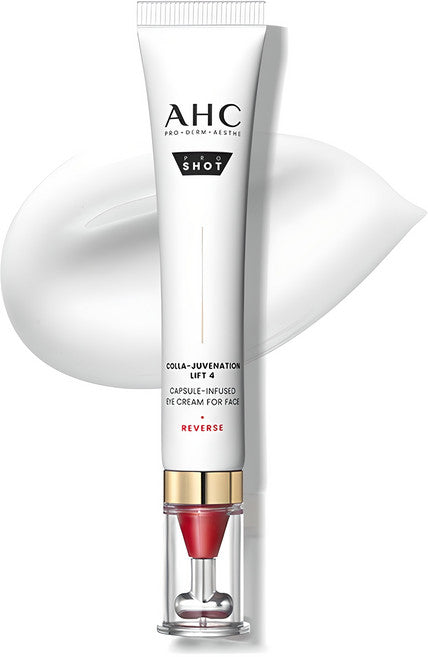 AHC Peusyat Kolra Jyubisyeon Ripeuteu 4 Kaepsyul In Pyujeudeu A Cream Packets Peseu , 30 ml, 1 Pack (AHC 프로샷 콜라 쥬비네이션 리프트 4 캡슐 인 퓨즈드 아이크림 포 페이스, 30ml, 1개)