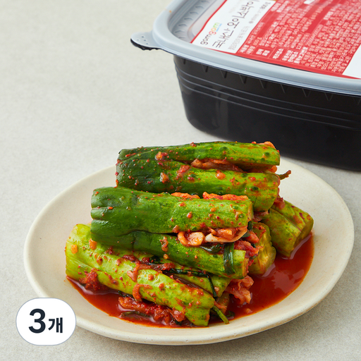 GuamPick Domestic Cucumber Sobak , 800 g, 3 Pack (소박)