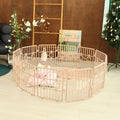 Pepecheu Gangaji Ultari ( 35 cm * 39 cm ) 12 p Pink , 1 Pack (페페츠 강아지 울타리 ( 35cm * 39cm ) 12p 핑크, 1개)