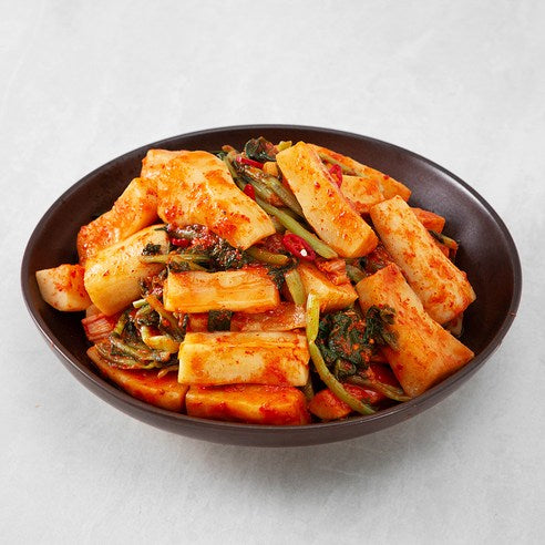 Buja Kimchi Chonggak Kimchi , 2 kg, 1 Pack (부자가김치 총각김치, 2kg, 1개)