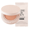 Tonpitseon Bigeon Dyu Keobeo Seonkusyeon SPF 50+ PA++++ Bonpum + Ripil Set , 1 Pack (톤핏선 비건 듀 커버 선쿠션 본품 리필)