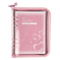 Rikojeu A 5 Wisibaindeo Keobeo Daeori 6 Gong , 01 Peach Beulreo , 1 Pack (리코즈 위시바인더 커버 다어리 공 블러)