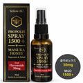 Gohamryang Yellow AU Australian Manuka Honey Propolis Seupeure 1500+ Peulrabonodeu 30 mg, 1 Pack , 30 ml (고함량 마누카 스프레 플라보노드)