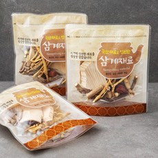 Sandeul Domestic Jaeryo Eomseon Samgyejaeryo , 3 Pack , 50 g (산들 국산재료로 엄선한 삼계재료, 3개, 50g)