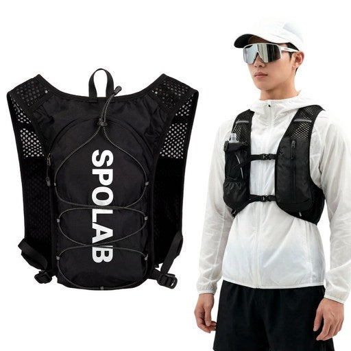 Seu Packets Raep Chogyeongryang Teure Reoning Jokki , Black (스 랩 초경량 트레 러닝 조끼)