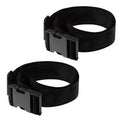 Comet Hom Dayong Gojeong Seuteuraep , Black , 2 Pack (코멧 홈 다용도 고정 스트랩, 블랙, 2개)