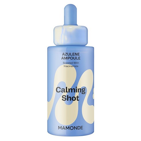 Mamongdeu Kaming Syat Ajulren Heunjeok Moisture Ampoule , 50 ml, 1 Pack (마몽드 카밍 샷 아줄렌 흔적 수분앰플, 50ml, 1개)