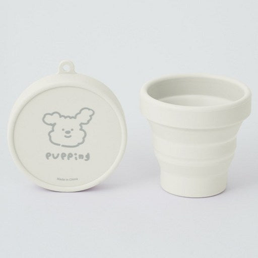 Peoping Ban Ryo Dongmul Hyudaeyong Cup , Milkeu , 1 Pack (퍼핑 반 동물 휴대용 밀크)