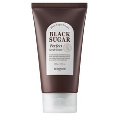 Skinfood Black Syu Perfect Scrub Foam , 180 g, 1 Pack (스킨푸드 블랙슈가 퍼펙트 스크럽 폼, 180g, 1개)