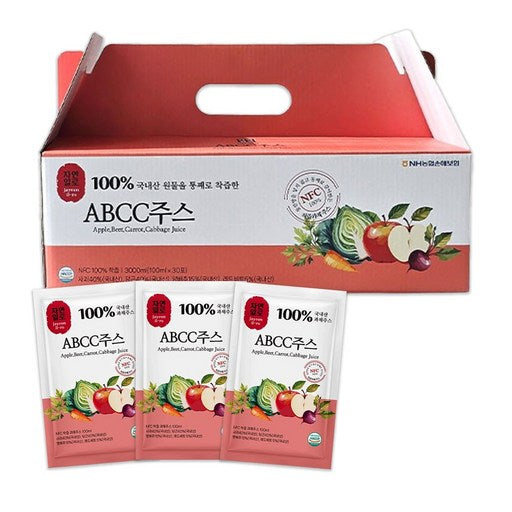 Jayeon Mul Bangul Neohji Anheun NFC Chakjeup Domestic AB CC Juseu 30 p, 1 Pack , 3 L (자연 물 방울 넣지 않은 착즙 주스)