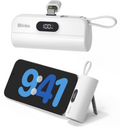 Gosok Charging Kinghyeong c Ta Pack Bojo Pear Teori Hyudaepon Chehyeong Portable Charger , White , DX 121- USB-C (고속충전 도킹형 c타입 보조배터리 휴대폰 일체형 휴대용 충전기, 화이트, DX121-C타입)