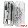 Byeolojeom Jeyong Samgakja Gakgi Kompaseu Keompaseu Keompeoseu 8 Pack Set , 1 Pack (별오점 제용 삼각자 각기 콤파스 컴파스 컴퍼스)