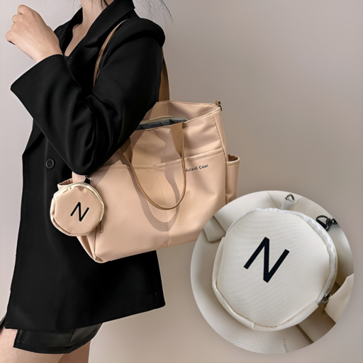 ( Jigap Packets Ham ) Debaek Modeon Syoldeo Toteubaek (지갑 함 데백 모던 숄더 토트백)