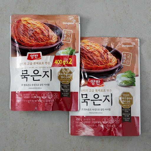 Yangban Sanji Mukeunji , 400 g, 2 Pack (양반 산지 묵은지)