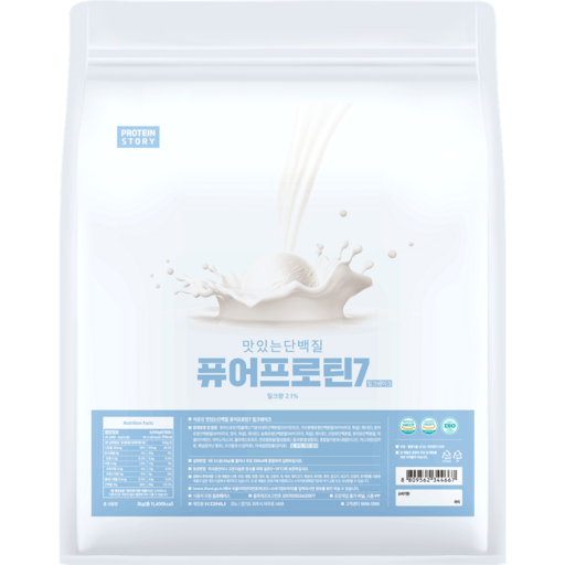 Peutinseutori Tasty Protein Pyueopeutin 7 3 kg Milkeuswekeu , 1 Pack (프틴스토리 퓨어프틴 밀크쉐크)