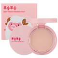 Mi Pack Tori Ppusungppusung Powder Pact 9 g, Pink , 1 Pack (미팩토리 뿌숭뿌숭 파우더 팩트 9g, 핑크, 1개)