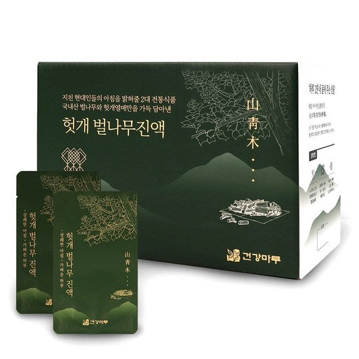 Heot Pack Meokeun Beolnamujeup Aejujeonyong Sukchwieumryo Yeonmalyeoncho Myeongjeolgeongangseonmul , 100 ml, 30 Pack (헛 먹은 벌나무즙 애주전용 숙취음료 연말연초 명절건강선물)