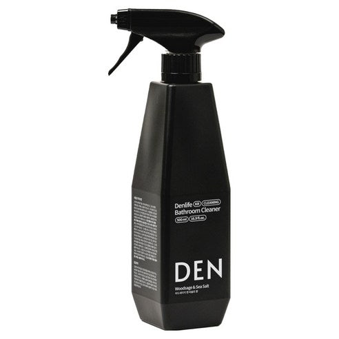 Denrapeu Yoksil Cheongso Set Je Udeu Sage & Ssisolteu Scent , 1 Pack , 500 ml (덴라이프 욕실 청소세제 우드세이지 앤 씨솔트 향, 1개, 500ml)