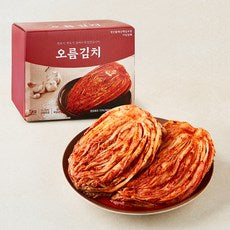 Oreum Kimchi Whole Napa Kimchi , 5 kg, 1 Pack (오름김치 포기김치, 5kg, 1개)