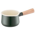 Rak & Rak Indeoksyeon Syuteu Melu Beoprang Milkeupaen , 12 cm, Olribeu Green , 1 Pack (락앤락 인덕션 슈트 멜로우 법랑 밀크팬, 12cm, 올리브그린, 1개)