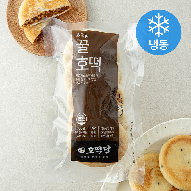 Ho Rice Cake Dang Honey Ho Rice Cake ( Frozen ), 70 g, 1 Pack , 5 Pack (호 당)