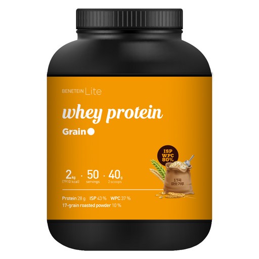 Betin Rateu We Peutin Protein Swekeu Gokmul Flavor , 1 Pack , 2 kg (베틴 라트 웨 프틴 쉐크 곡물)